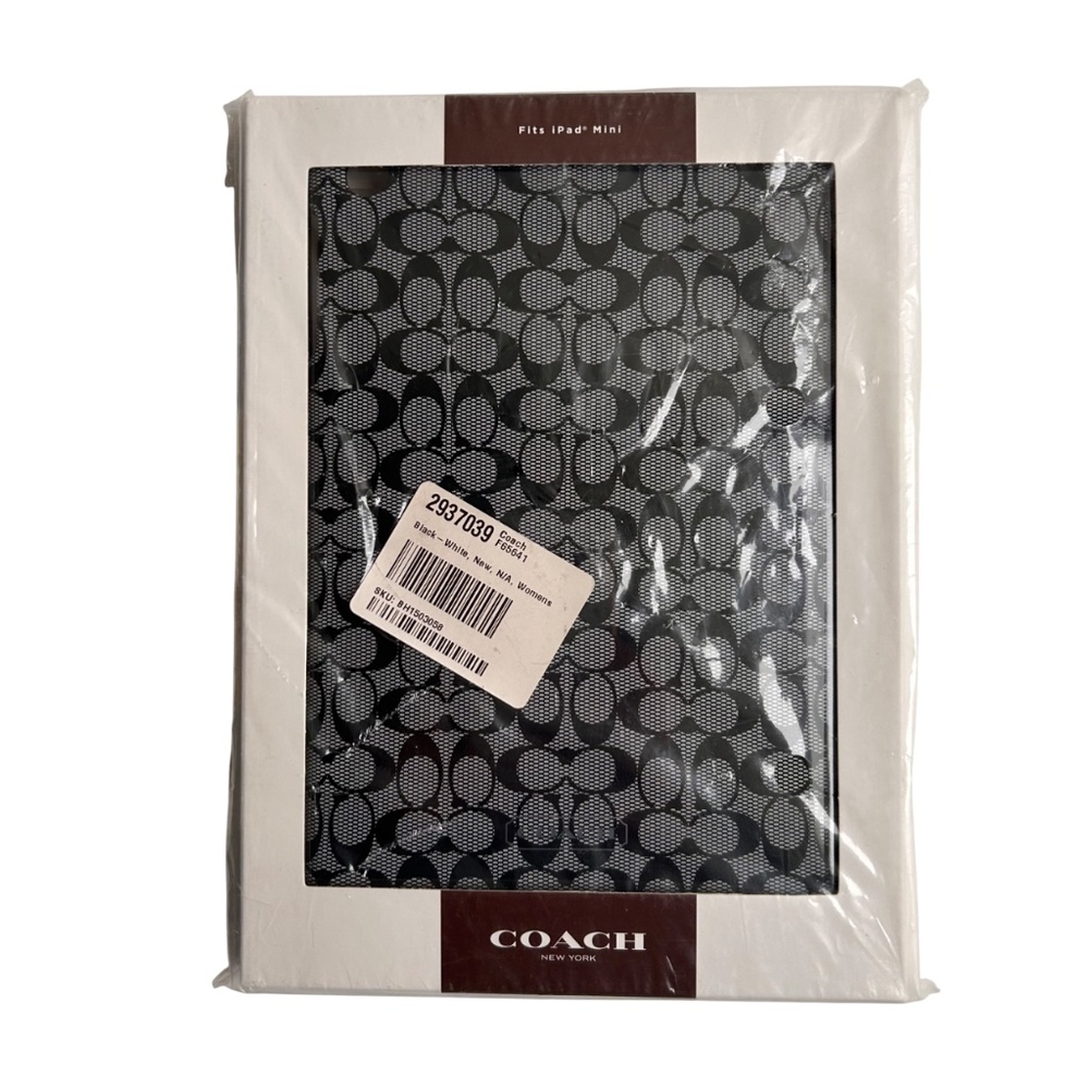 NWT Coach Signature Mini iPad Case F65641